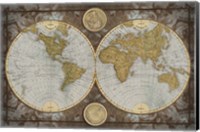 Framed World Map