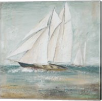 Framed Cape Cod Sailboat I