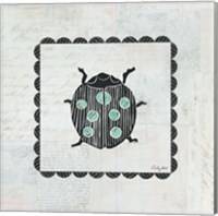 Framed Ladybug Stamp