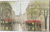 Framed Impression of Paris