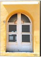 Framed Beach House Window