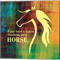Framed Horse Quote 2