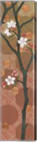 Framed Cherry Blossoms Panel II Crop
