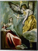 Framed Annunciation c. 1600