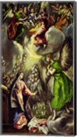 Framed Annunciation, 1570-1573