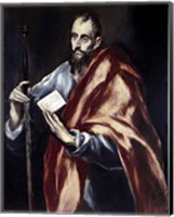Framed Apostle Saint Paul, 1602-05