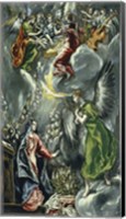 Framed Annunciation, c 1596-1600