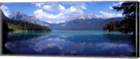 Framed Emerald Lake Reflections, Alberta, Canada