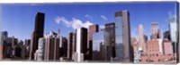 Framed Buildings in New York City
