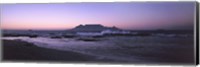 Framed Blouberg Beach at Sunset, Cape Town, South Africa
