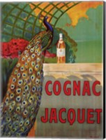 Framed Cognac Jacquet, ca. 1930