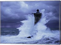 Framed Phare du Four, Bretagne