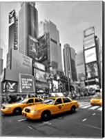 Framed Times Square Traffic