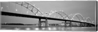 Framed Bridge over a river, Centennial Bridge, Davenport, Iowa