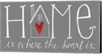 Framed Home is Where the Heart Is