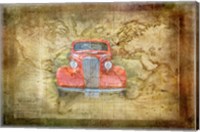 Framed Vintage Car