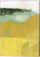 Framed Yellow Field II