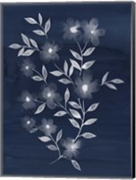 Framed Flower Cyanotype II