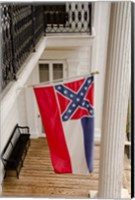 Framed Mississippi Mississippi state flag