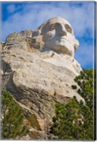 Framed George Washington, Mount Rushmore, South Dakota