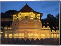 Framed Temple of the Sacred Tooth Relic, Kandy, Sri Lanka