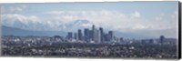 Framed Clouds over Los Angeles, California