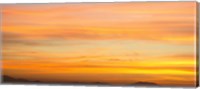 Framed Mountains at Sunset, San Jacinto, California
