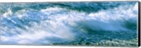 Framed Calumet Beach Waves, La Jolla, San Diego, California