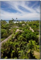 Framed Outrigger on the Lagoon, Coral Coast, Viti Levu, Fiji