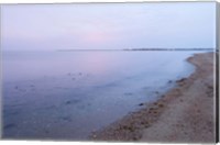 Framed Early Morning on the Beach at Griswodl Point in Old Lyme, Connecticut