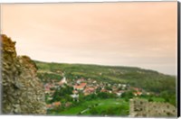Framed Devin Castle by the River, Bratislava, Slovakia