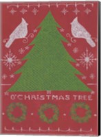 Framed O Christmas Tree