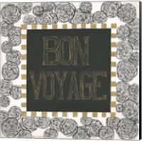Framed Bon Voyage