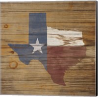 Framed Lone Star