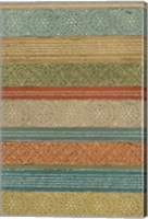 Framed Batik Stripes II