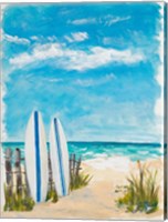 Framed Tropical Surf II