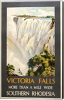 Framed Victoria Falls