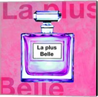 Framed 'La Plus Belle' border=