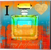 Framed I Love my Perfume