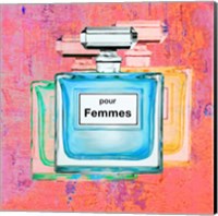 Framed 'Pour Femmes III' border=