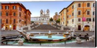 Framed Piazza di Spagna, Roma