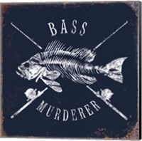 Framed Bass Murderer