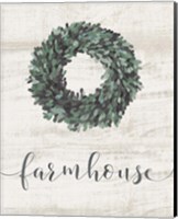 Framed Farmhouse Wreath