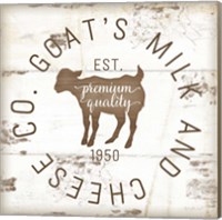 Framed Goat's Milk and Cheese Co. II