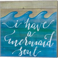 Framed Mermaid Soul