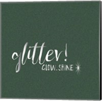 Framed Glitter Glow Shine