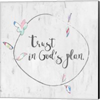 Framed Trust in God's Plan