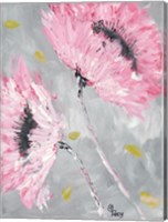 Framed Bold Pink Blooms