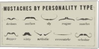 Framed Mustaches Personalities