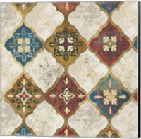 Framed Moroccan Spice Tiles II